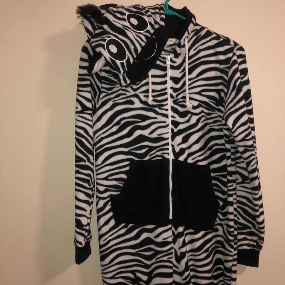 Zebra onesie